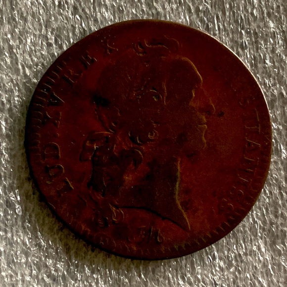 French Jeton Louis XV DIVITIS ET SAPIENTA Bronze Coin (81-I) - Picture 2 of 3